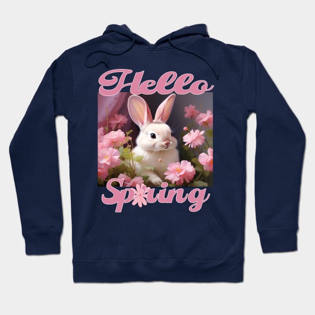 Hello Spring Hoodie by EunsooLee